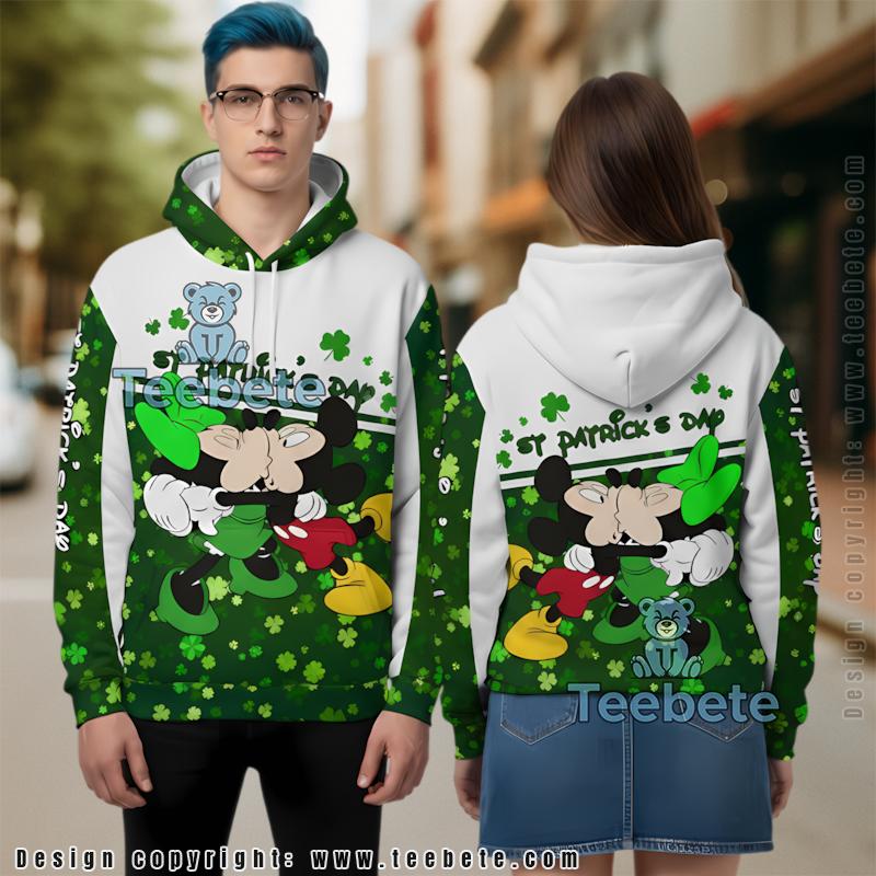 Made In Ireland St Patrick Day 3D Hoodie Green Jacket