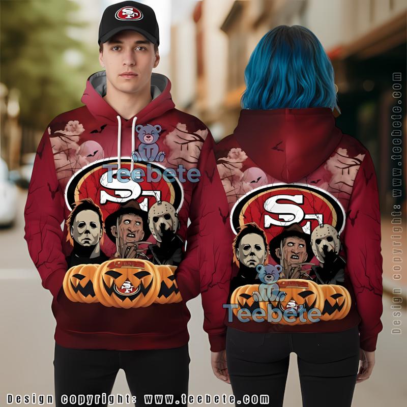 San Francisco 49Ers Christmas Yoda 3D Hoodie Red White