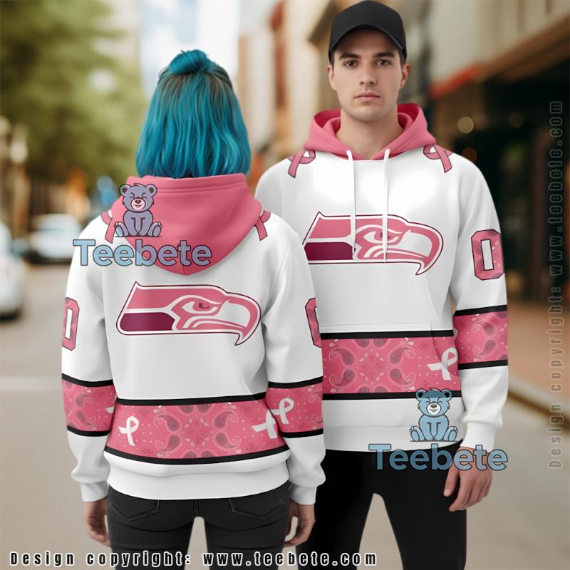 Seattle Seahawks Autism Awareness Personalized 3D Hoodie White Seattle Seahawks Autism Awareness Personalized 3D Hoodie White