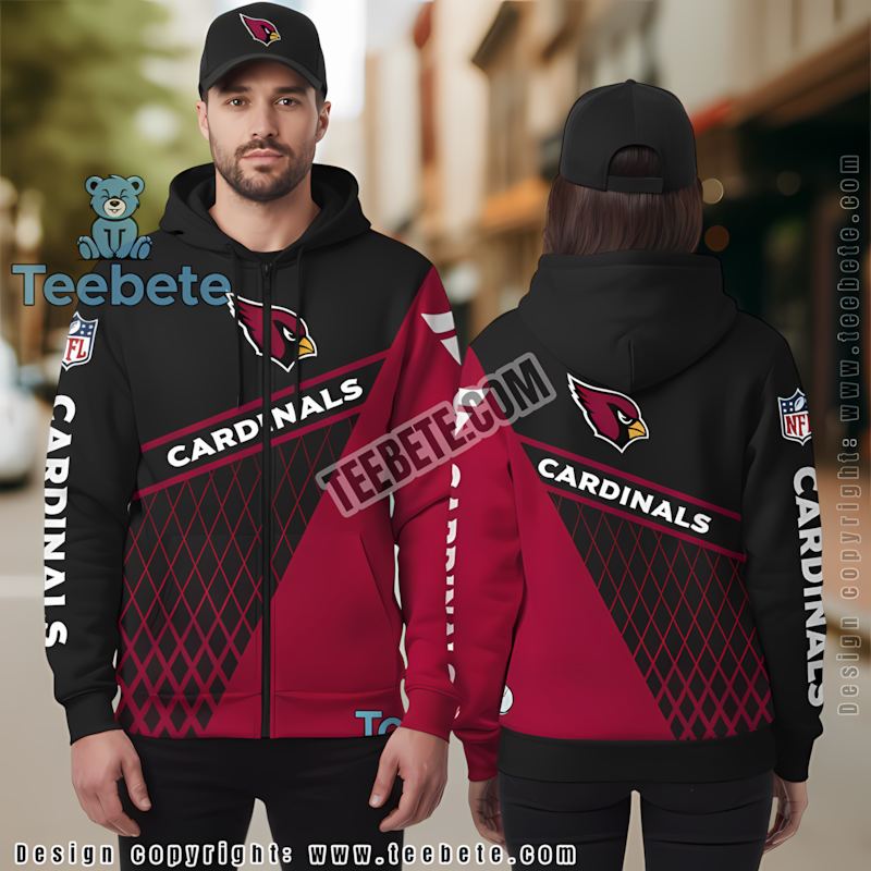 Arizona Cardinals Baby Yoda Star Wars 3D Hoodie Youth