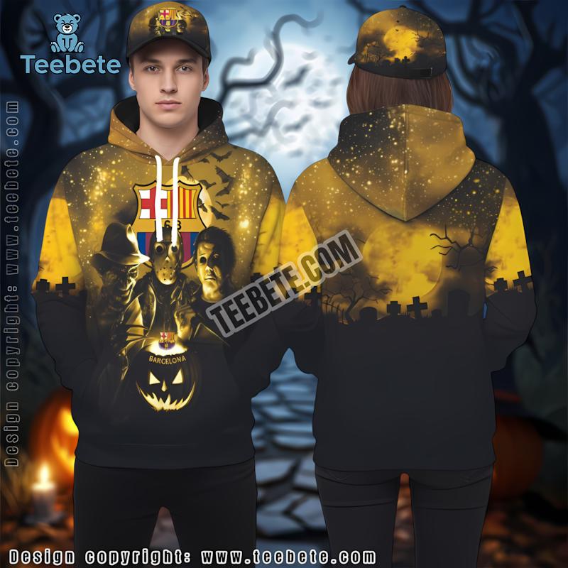 Baltimore Ravens Halloween Pumpkin Horror Yellow 3D Hoodie