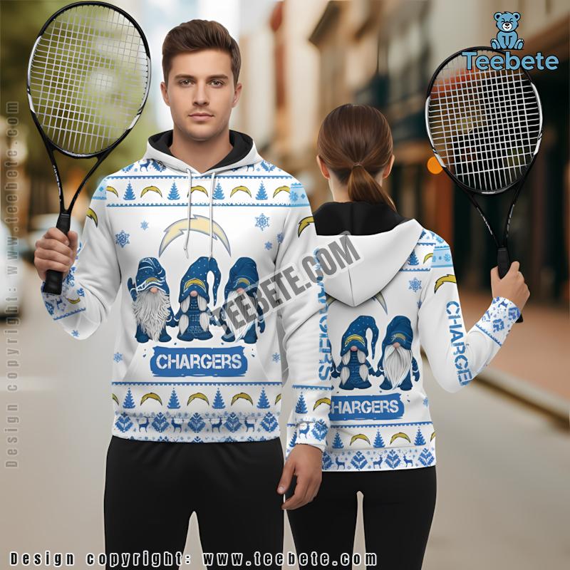 Los Angeles Chargers Childhood Cancers 3D Hoodie Yellow Blue