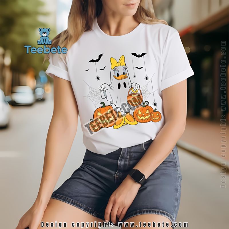 Dale Chip N Dale Halloween Skeleton Costume Pumpkin Graveyard Shirt