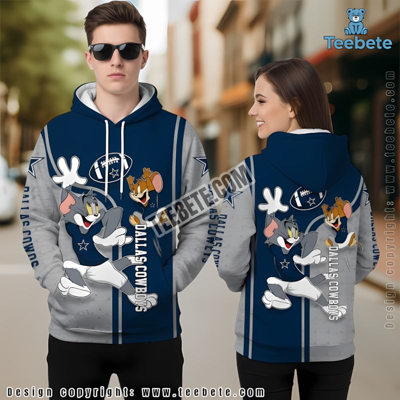 Dallas Cowboys Venom Halloween 3D Hoodie Blue Printed