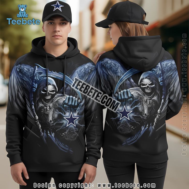 Dallas Cowboys Venom Halloween 3D Hoodie Blue Printed