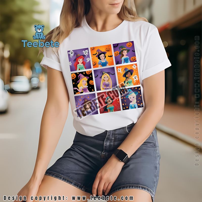 Disney Princesses Halloween Witch Costume Shirt For Spooky Trick Or Treat