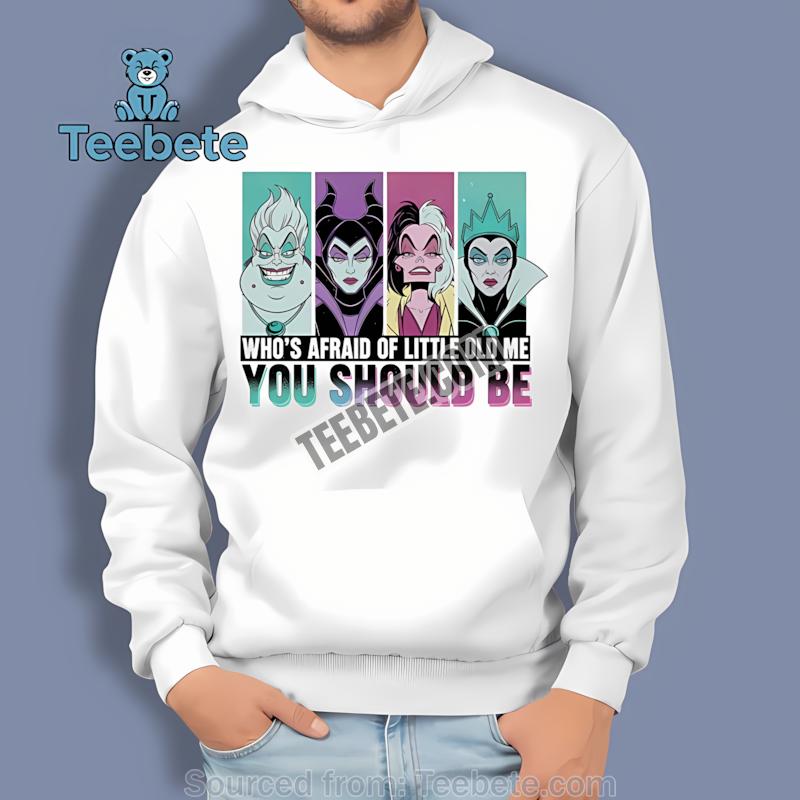 Disney Villains Ursula Maleficent Cruella Evil Queen Retro Neon Hoodie Disney Villains Ursula Maleficent Cruella Evil Queen Retro Neon Hoodie
