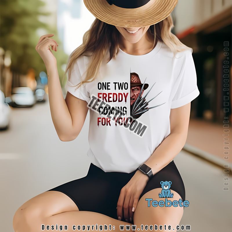 Freddy Krueger One Two Coming For You Halloween Shirt Fan Gift