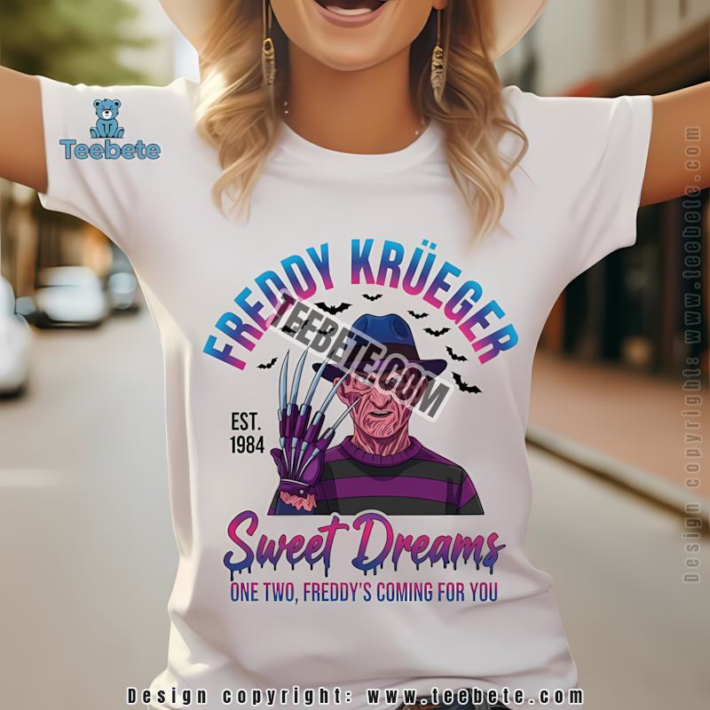Freddy Krueger Sweet Dreams Est 1984 Halloween Horror Shirt