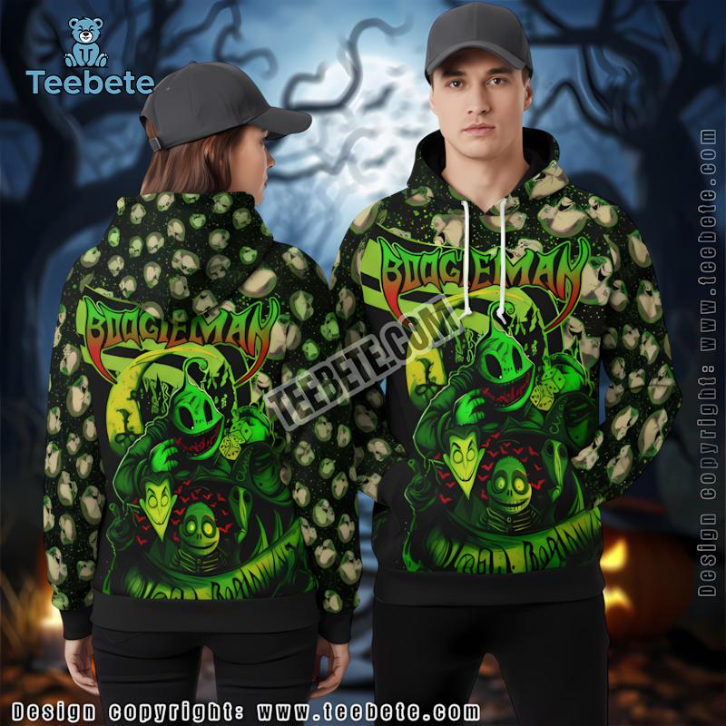 Oogie Boogie Green Nightmare 3D Pullover Hoodie