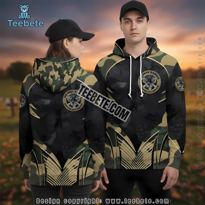 Happy Veteran Day Us Army 3D Hoodie Green Realistic