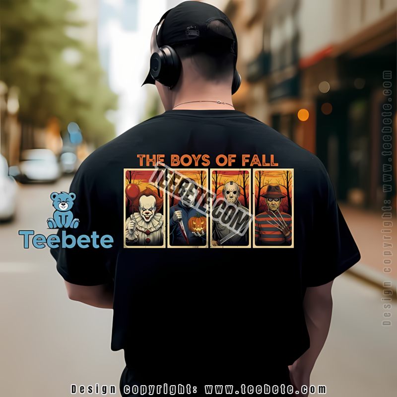 Halloween Horror Nights Movie Tv Collage Graphic Shirt