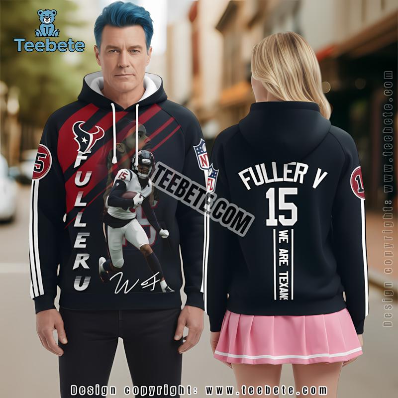 Houston Texans Skull 3D Hoodie Design Blue Black Houston Texans Skull 3D Hoodie Design Blue Black