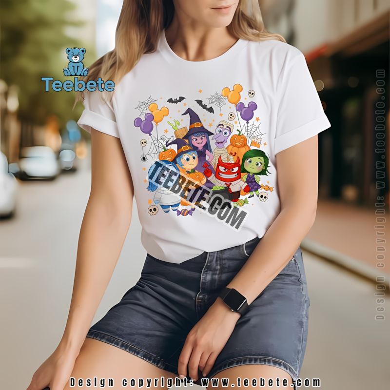 Inside Out Halloween Costumes Shirt Disney Pixar Spooky Character