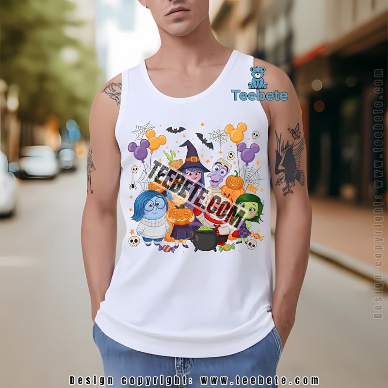 Inside Out Halloween Costumes Tanktop Disney Pixar Spooky Character Inside Out Halloween Costumes Tanktop Disney Pixar Spooky Character