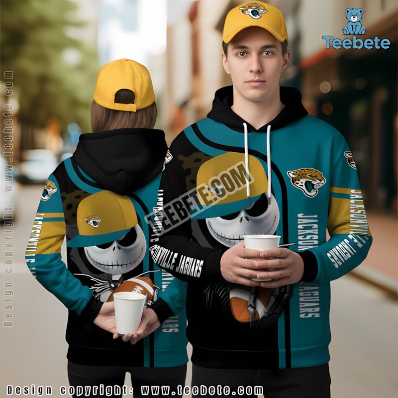 Jacksonville Jaguars House Of The Jaguars Christmas 3D Hoodie Black Red