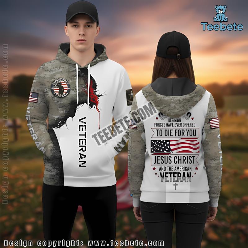 Us Army Veteran God 3D Hoodie Yellow Novelty