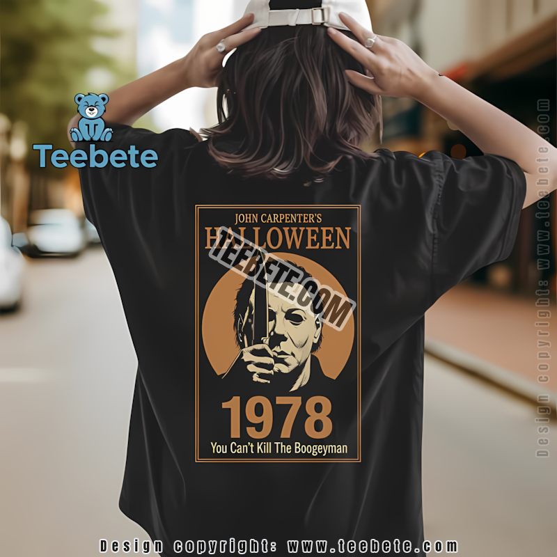 John Carpenters Halloween 1978 Michael Myers Boogeyman Shirt