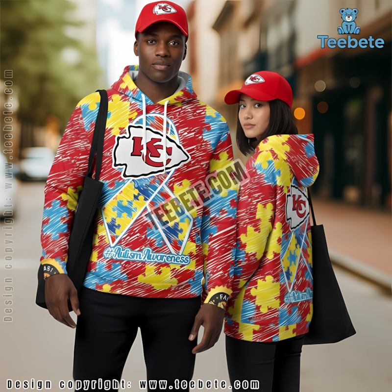 Kansas City Chiefs Baby Yoda 3D Hoodie Grey Printed