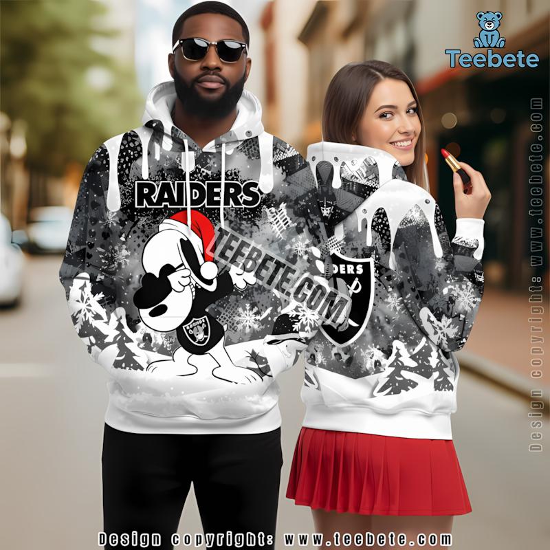 Las Vegas Raiders Autism Awareness Puzzle 3D Hoodie Black Printed