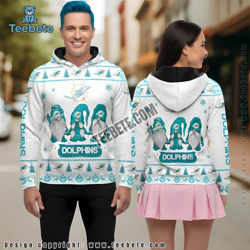 Miami Dolphins Eagle Skull 3D Hoodie Blue Orange For Sale