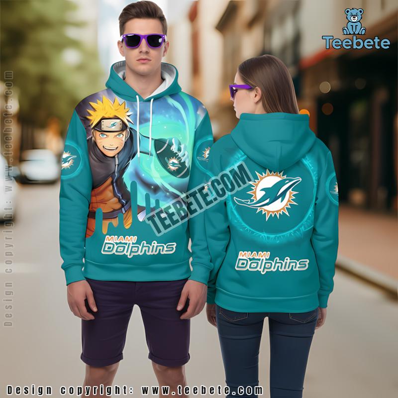 Miami Dolphins Minnie Mouse Christmas 3D Hoodie Blue Black Dad Mom