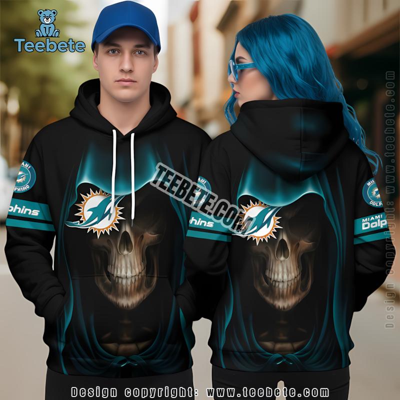 Miami Dolphins Santa Mickey Mouse Christmas 3D Hoodie Blue Orange Dad Mom Miami Dolphins Santa Mickey Mouse Christmas 3D Hoodie Blue Orange Dad Mom