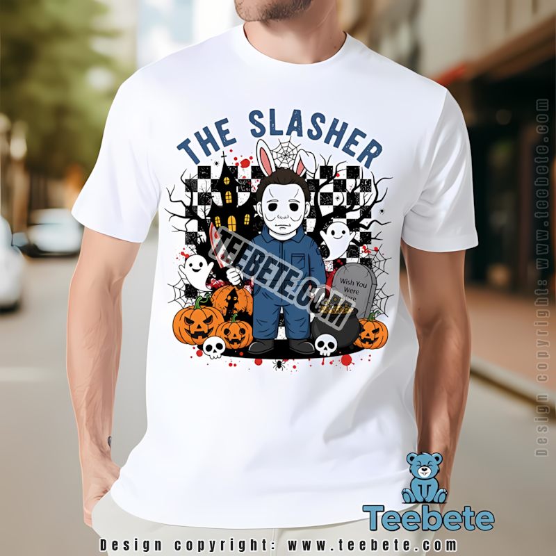 Michael Myers Bunny The Slasher Halloween Horror Shirt