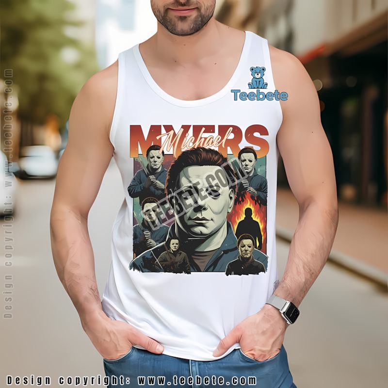 Michael Myers Halloween Movie Collage Myers Fan Tanktop Michael Myers Halloween Movie Collage Myers Fan Tanktop