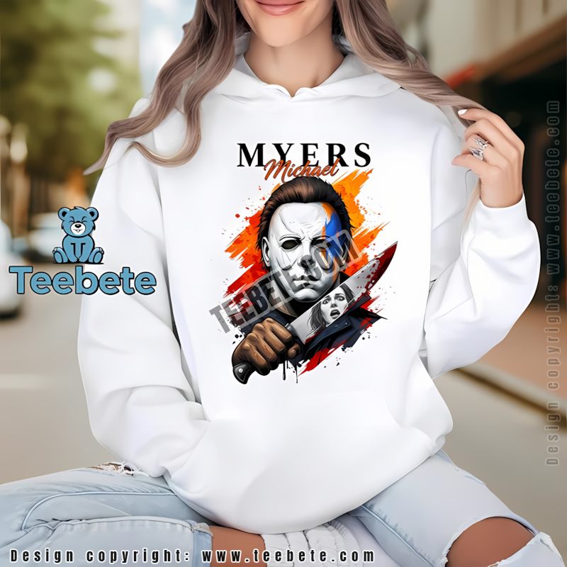 Michael Myers Portrait Halloween Horror Movie Fan Art Hoodie Michael Myers Portrait Halloween Horror Movie Fan Art Hoodie