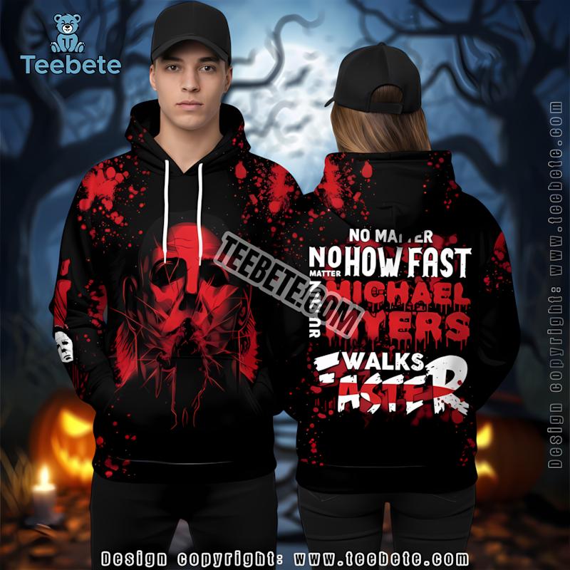 Ghostface Black 3D Art Hoodie Scream Halloween