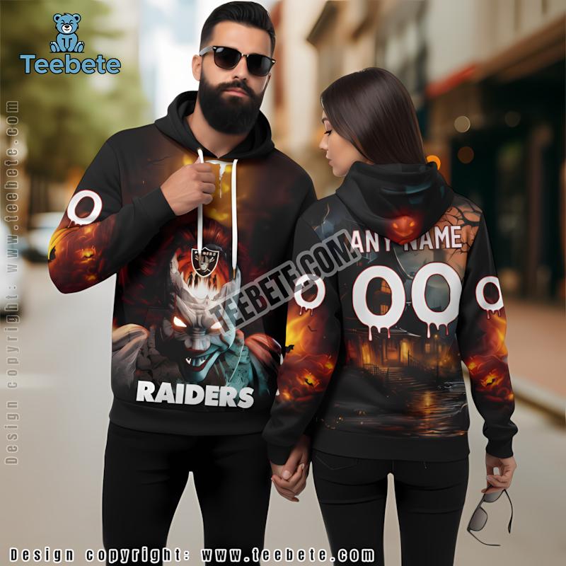 Las Vegas Raiders Fights Cancer Personalized 3D Hoodie White Purple Men