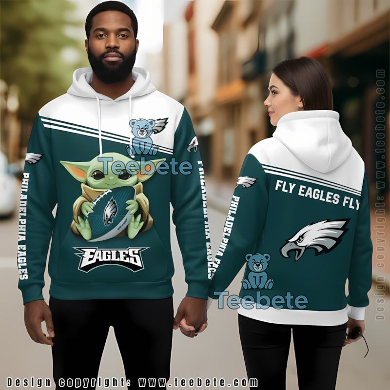 Philadelphia Eagles Breast Cancer Awareness Hoodie Pink Unisex