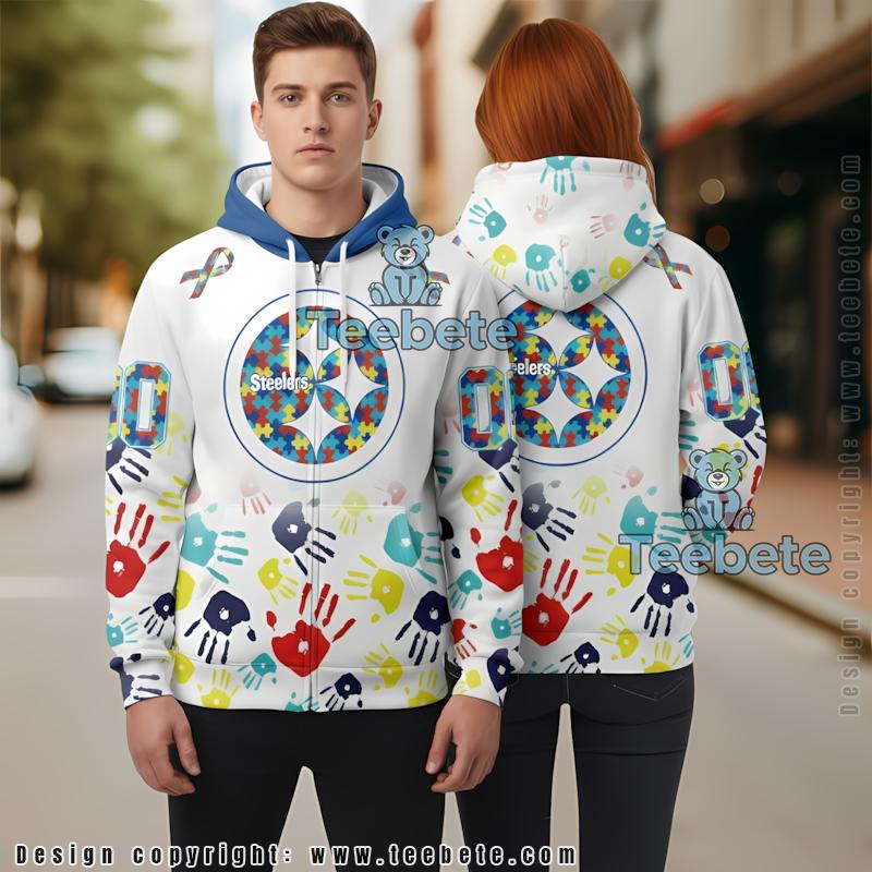 Pittsburgh Steelers Santa Claus Is Coming 3D Hoodie Yellow Design