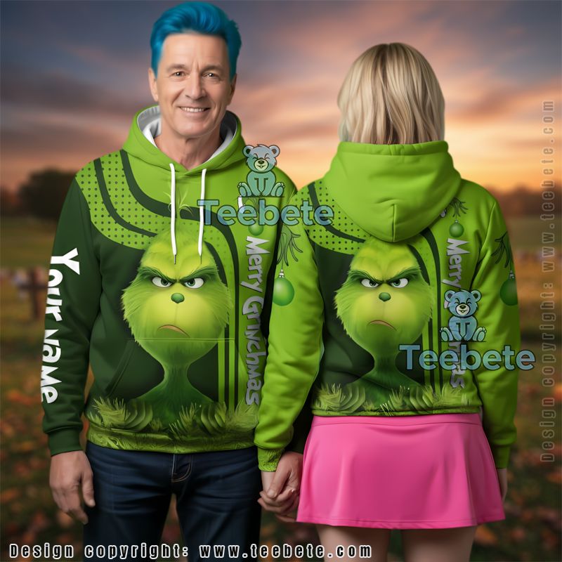 Merry Grinchmas The Grinch Stole Xmas 3D Hoodie Kids