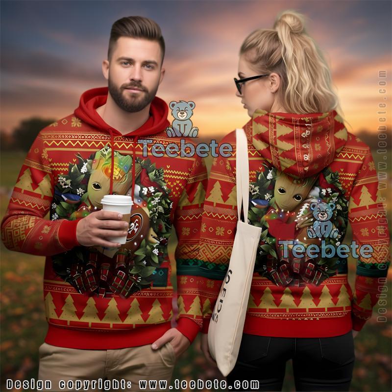 Dallas Cowboys Star Logo Ugly Christmas Pullover 3D Hoodie