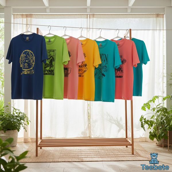 Air Drying Screen Printed Shirts Preserving Print Integrity