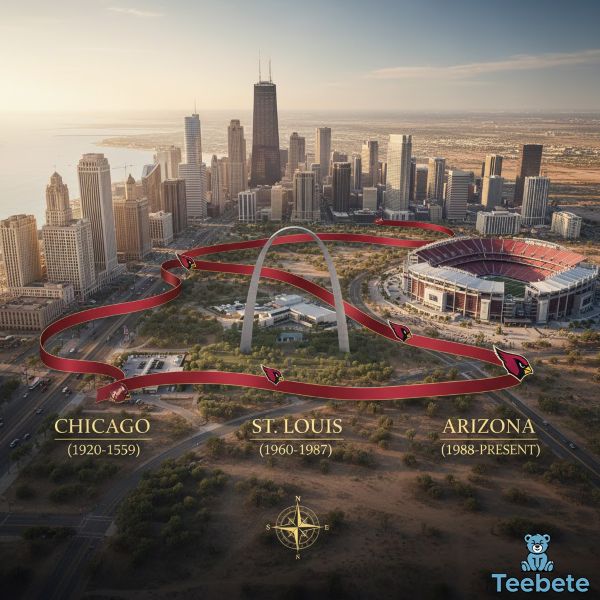 Arizona Cardinals Three Cities Historical Journey Arizona Cardinals Three Cities Historical Journey