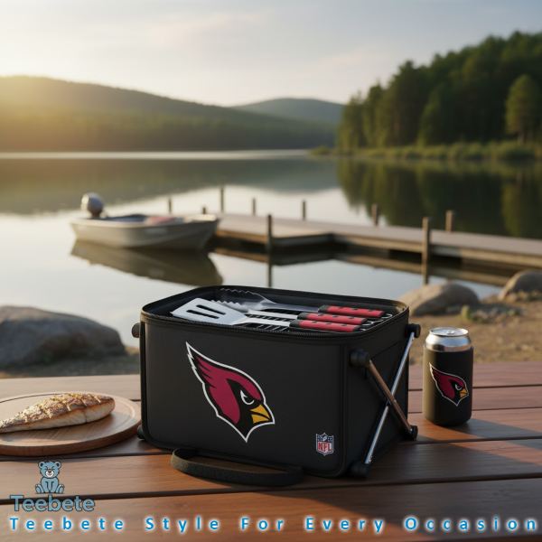 Cardinals Tailgate Fishing Camp Grill Set