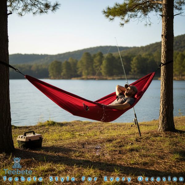 Cardinals Themed Outdoor Hammock For Naps