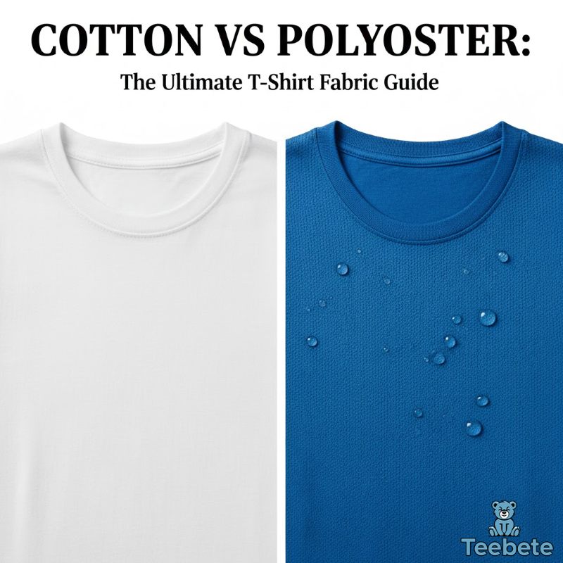 Cotton vs Polyester Which Fabric is Best for Custom T-Shirts