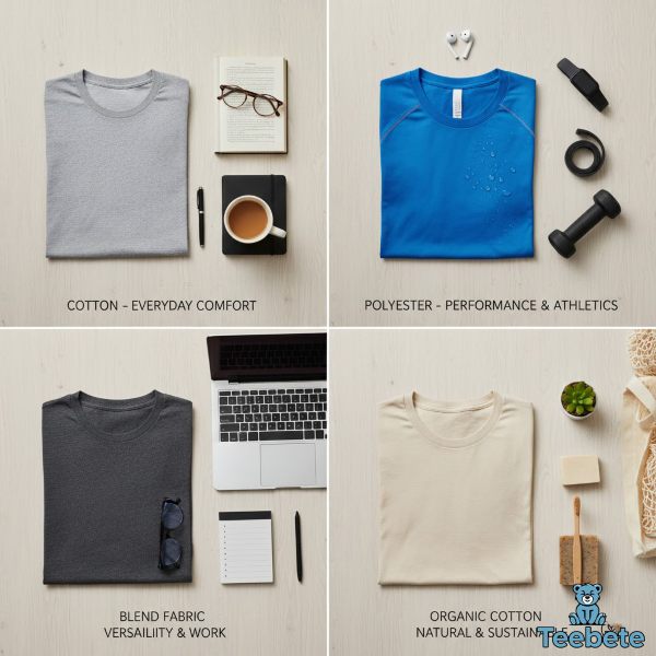 Different T Shirt Fabric Types For Various Activities Lifestyle