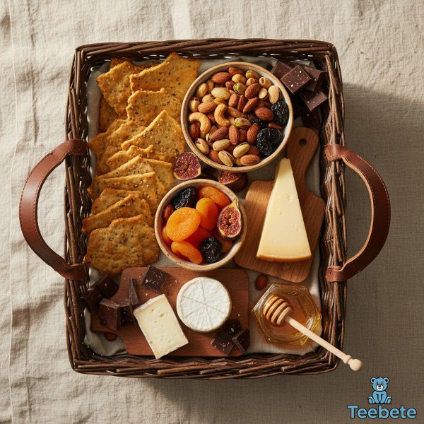 Gourmet Snack Basket Christmas Gift Coworkers