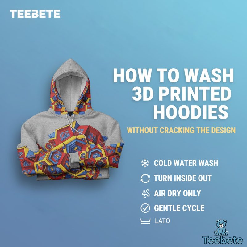 How to Wash 3D Printed Hoodies Without Cracking