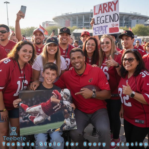 Larry Fitzgerald With Fans