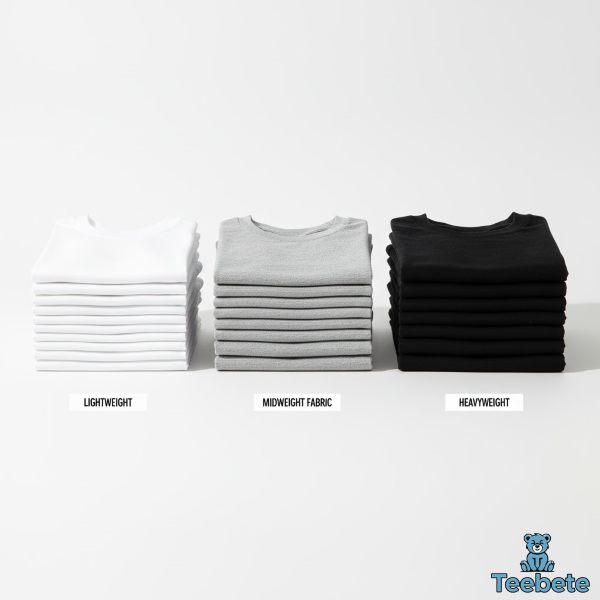 Lightweight Vs Heavyweight T Shirt Fabric Weight Comparison