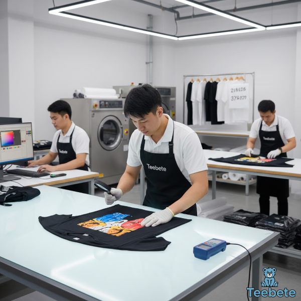 Quality Control Inspection Of Printed Garments
