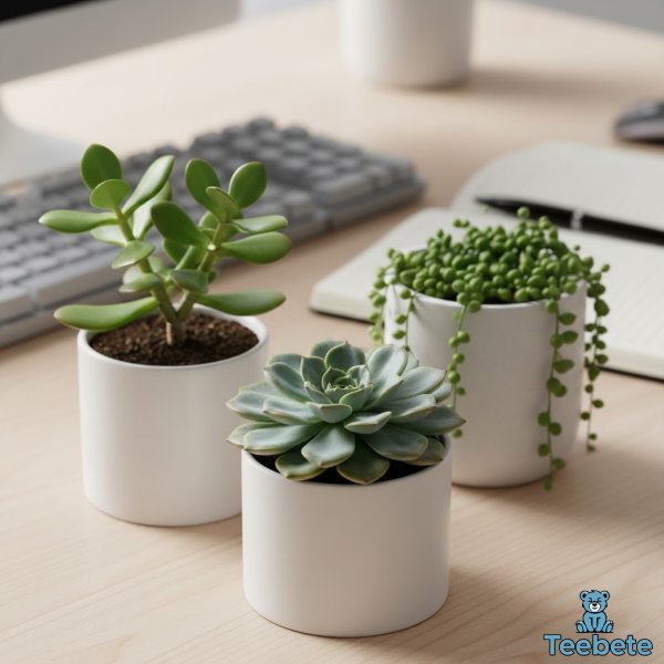 Small Succulent Desk Plants Office Gift Ideas