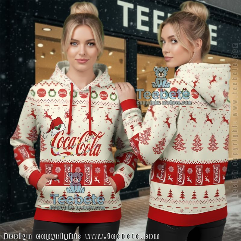 Busch Light Reindeer Snowy Night Ugly Christmas 3D Hoodie Busch Light Reindeer Snowy Night Ugly Christmas 3D Hoodie