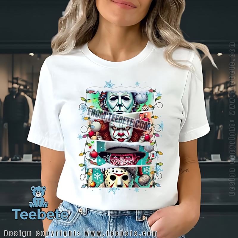 Funny Skeleton Christmas Lights Shirt Im Fine This Is Fine Funny Skeleton Christmas Lights Shirt Im Fine This Is Fine